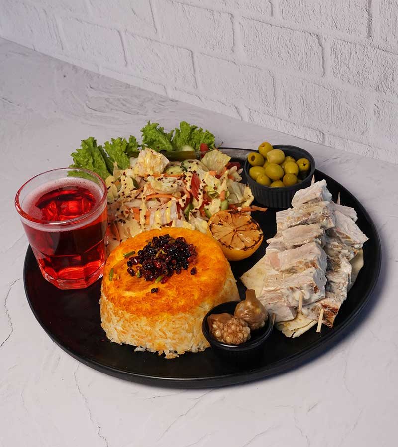 چلو جوجه لاری